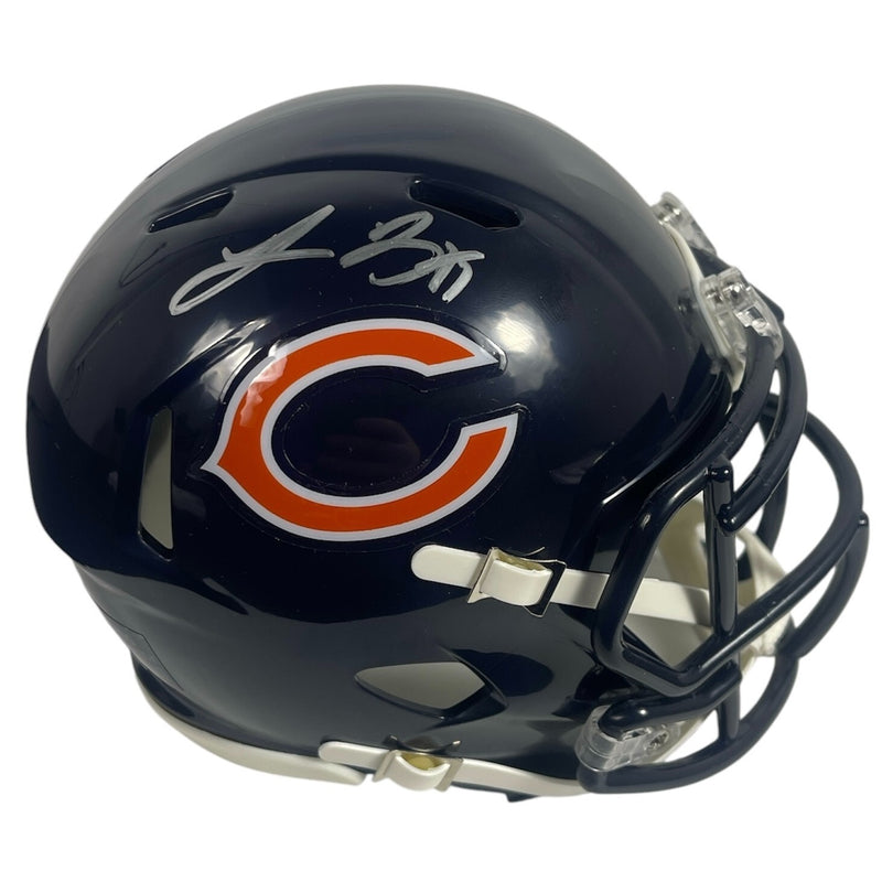 Lance Briggs Signed Chicago Bears Speed Mini Helmet (Beckett COA)