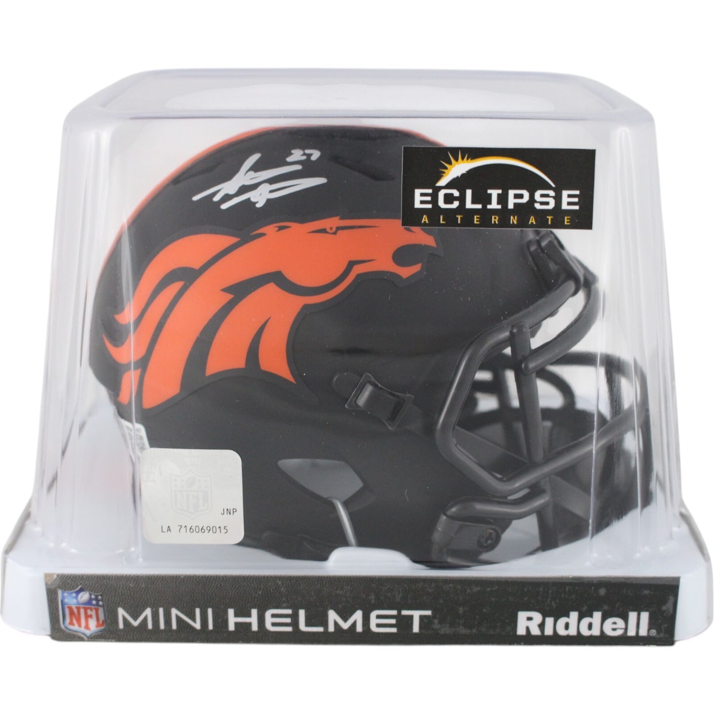 Steve Atwater Denver Broncos Autographed Eclipse Mini Helmet