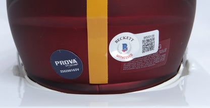 Sam Howell Autographed Washington Commanders Speed Mini Helmet