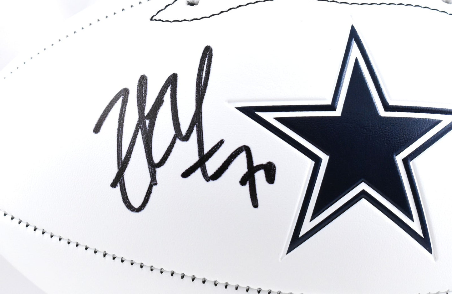 Zack Martin Autographed Dallas Cowboys Logo Football