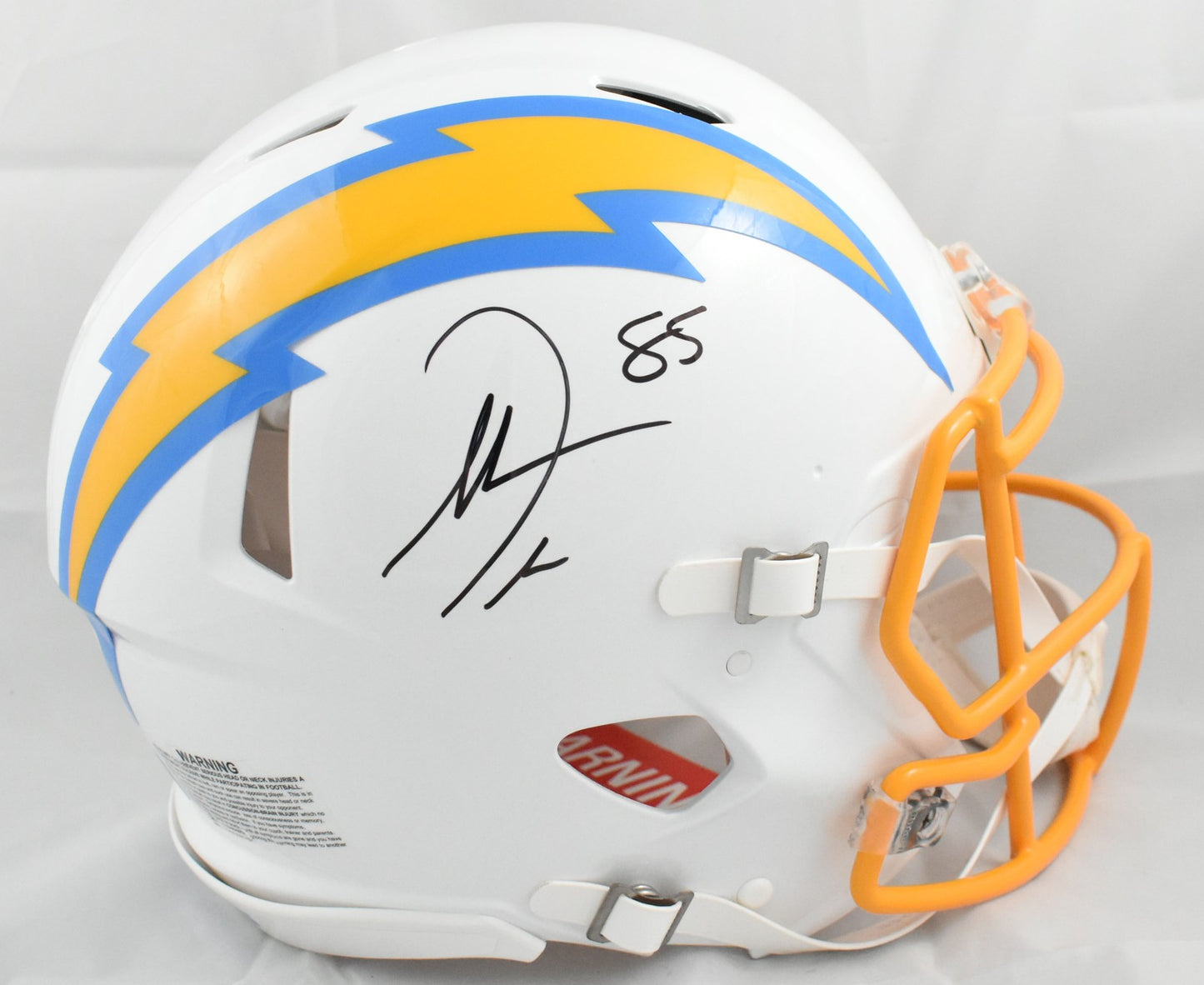 Antonio Gates Autographed Los Angeles Chargers Speed Authentic Helmet