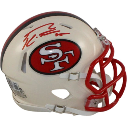 George Kittle San Francisco 49ers Signed Retro Mini Helmet