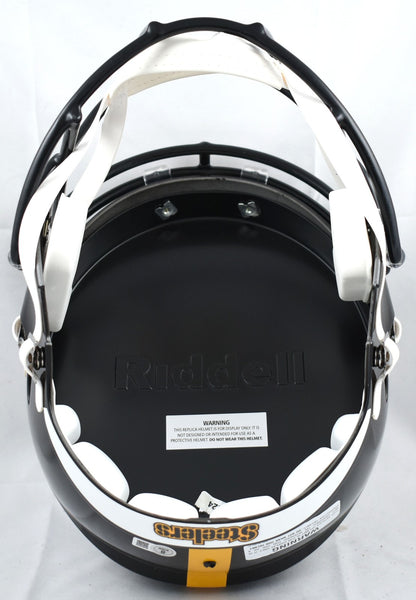Michael Vick Signed Pittsburgh Steelers Full Size Speed Replica Helmet