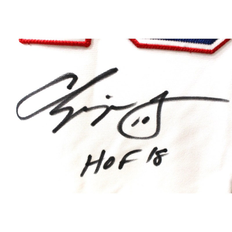 Chipper Jones Signed Atlanta Braves Mitchell & Ness Throwback Jersey (HOF)
