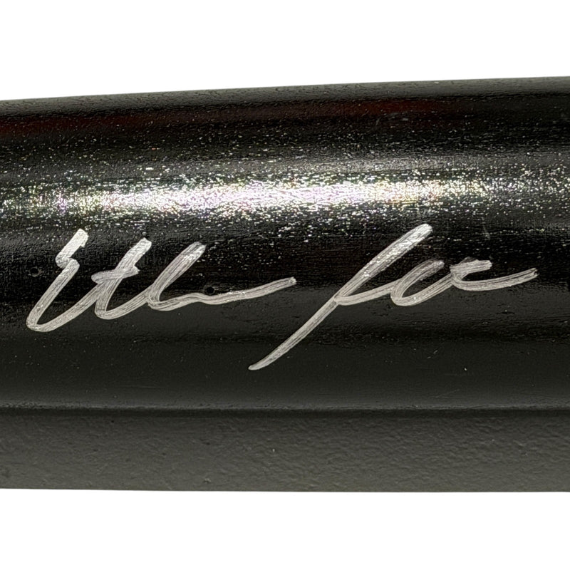 Ethan Petry Signed Black Louisville Slugger Baseball Bat (JSA Witness)