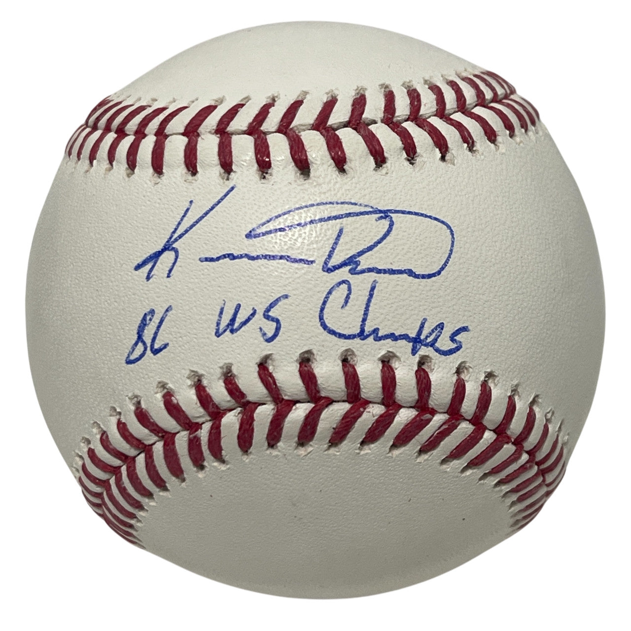 Kevin Mitchell Signed 1986 WS Champ Official MLB Baseball (Beckett)