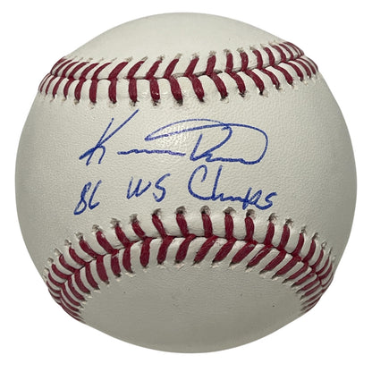 Kevin Mitchell Signed 1986 WS Champ Official MLB Baseball (Beckett)