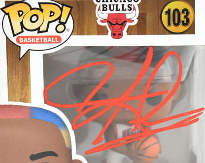 Dennis Rodman Signed Chicago Bulls Funko Pop #103
