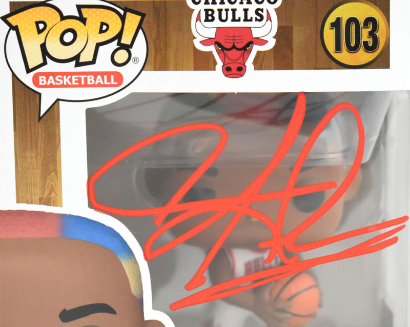 Dennis Rodman Signed Chicago Bulls Funko Pop #103