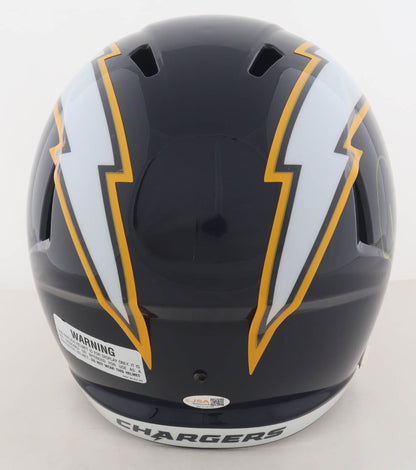 Doug Flutie Signed Los Angeles Chargers Alternate Replica Helmet
