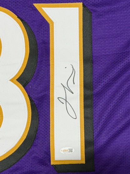 Jamal Lewis Signed Baltimore Ravens Custom Jersey