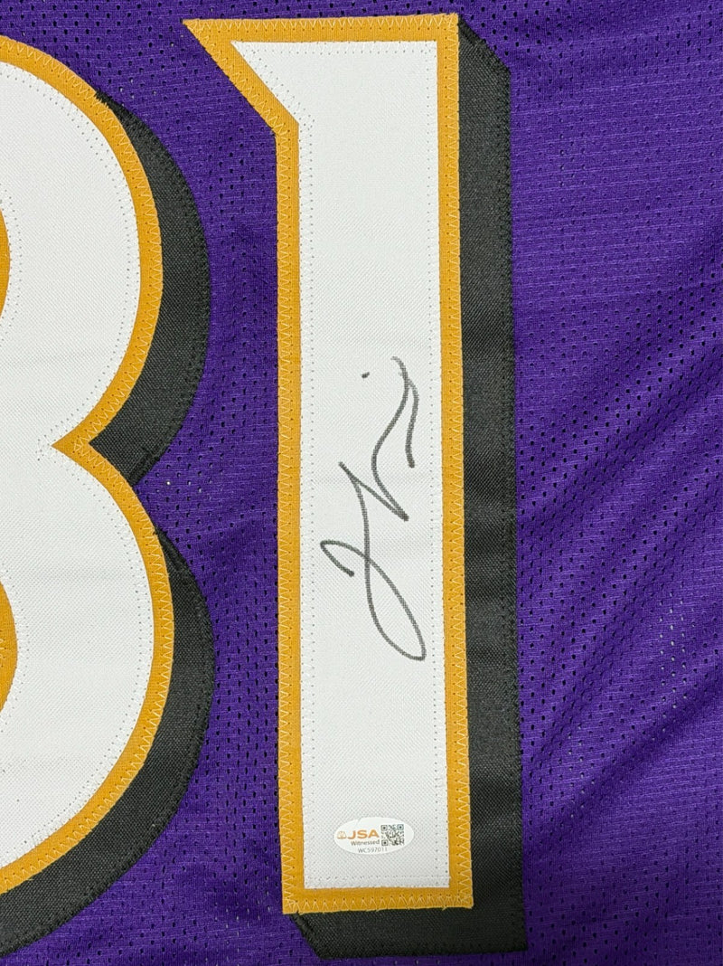 Jamal Lewis Signed Baltimore Ravens Custom Jersey