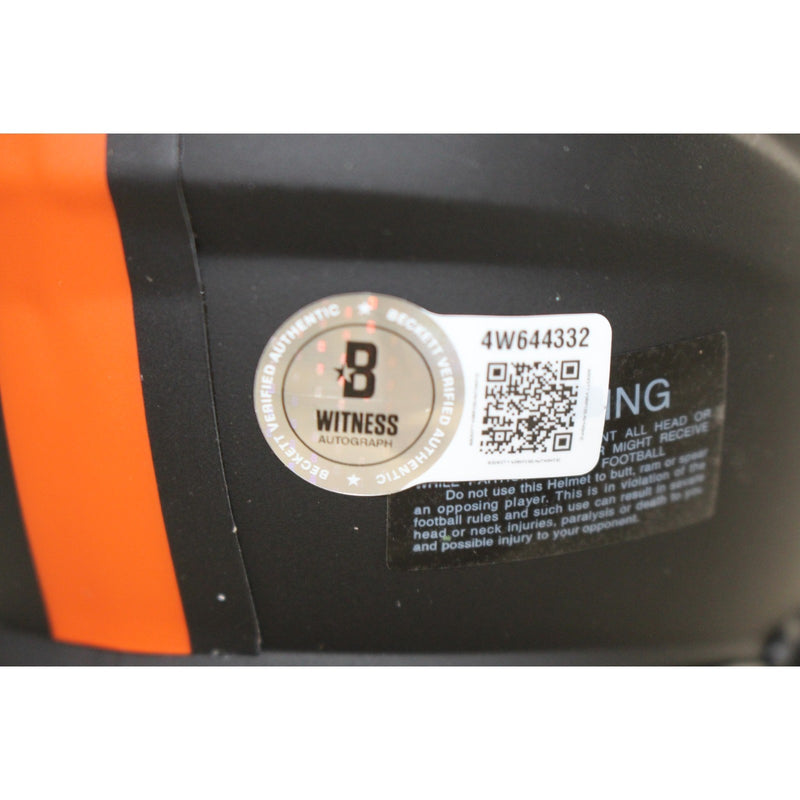 Michael Irvin Signed Miami Hurricanes Eclipse Mini Helmet