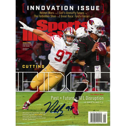 Nick Bosa Autographed San Francisco 49ers Sports Illustrated Magazine