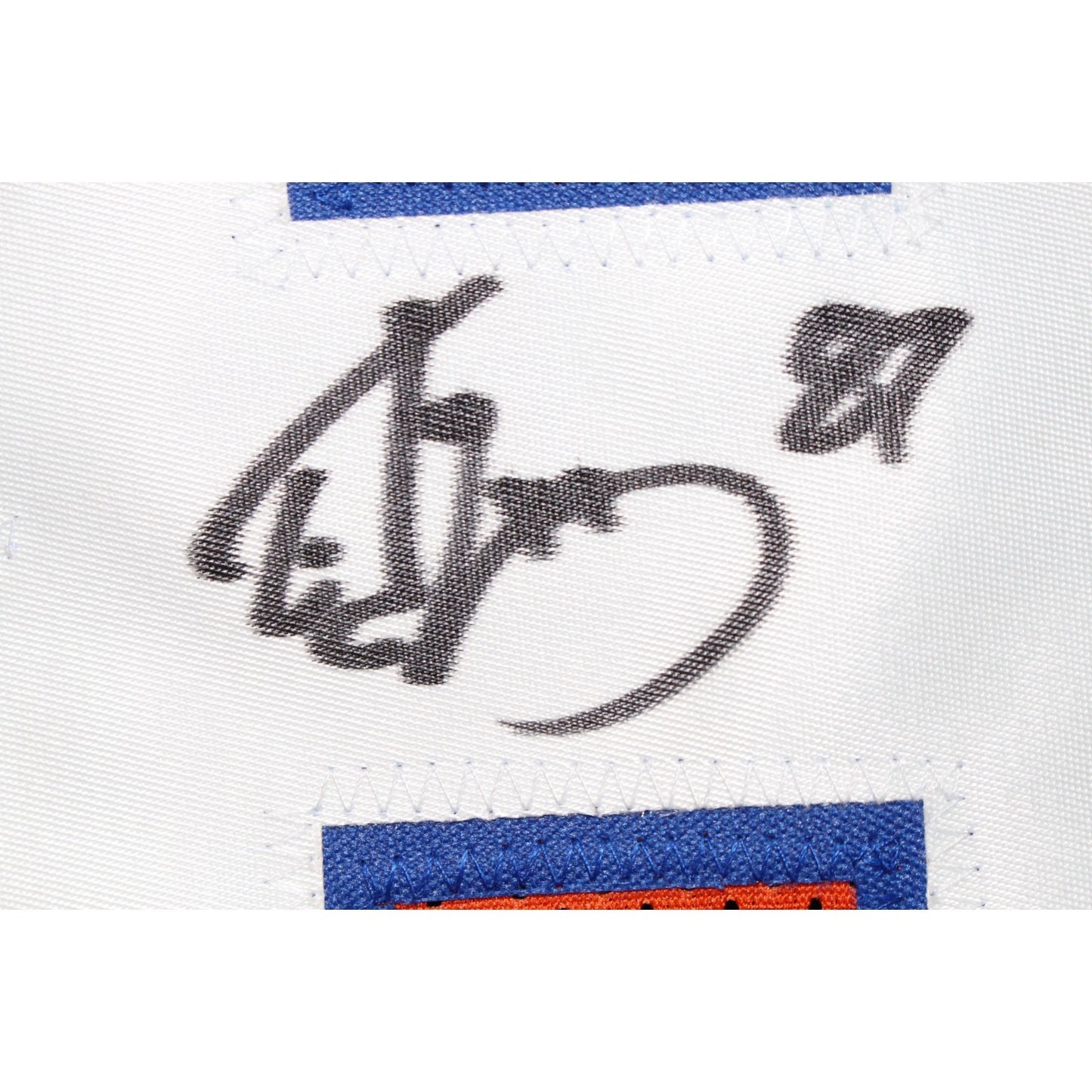 Ed McCaffrey Autographed Pro Style Orange Throwback Jersey