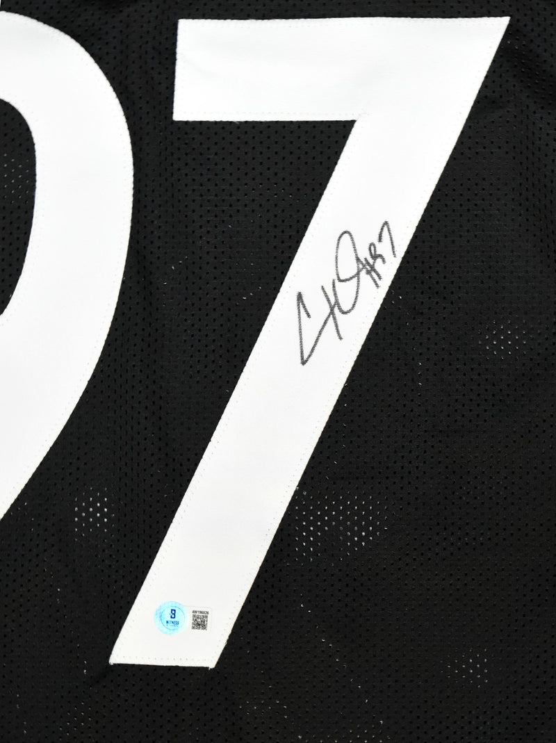 Cameron Heyward Signed Pittsburgh Steelers Black Custom Jersey