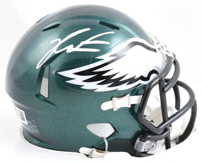 Jalen Carter Signed Philadelphia Eagles Speed Mini Helmet