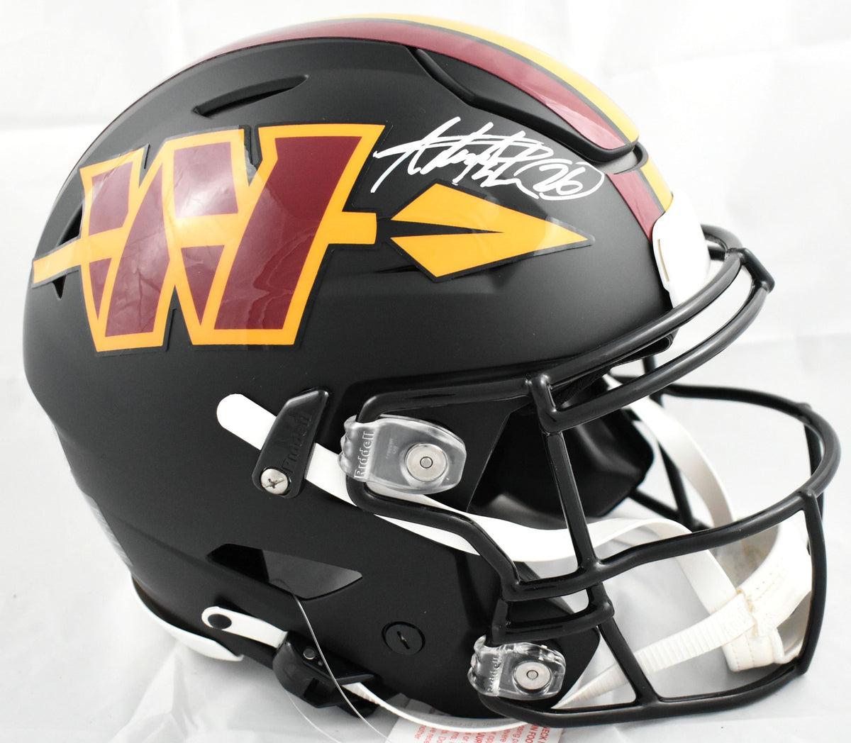 Adrian Peterson Signed Washington Commanders 2026 Alternate Speedflex Helmet