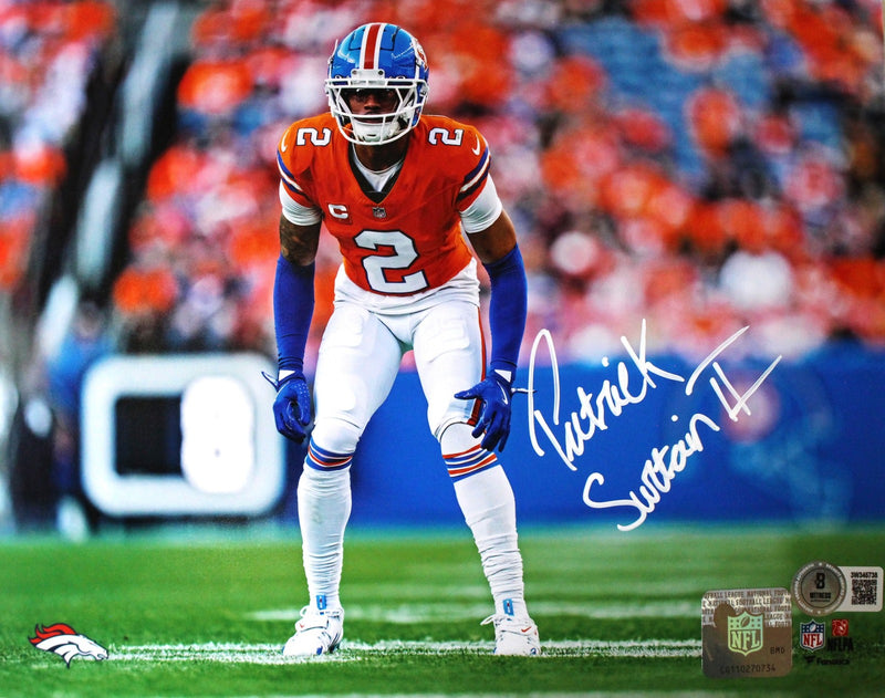 Patrick Surtain Autographed Denver Broncos 8x10 Photo