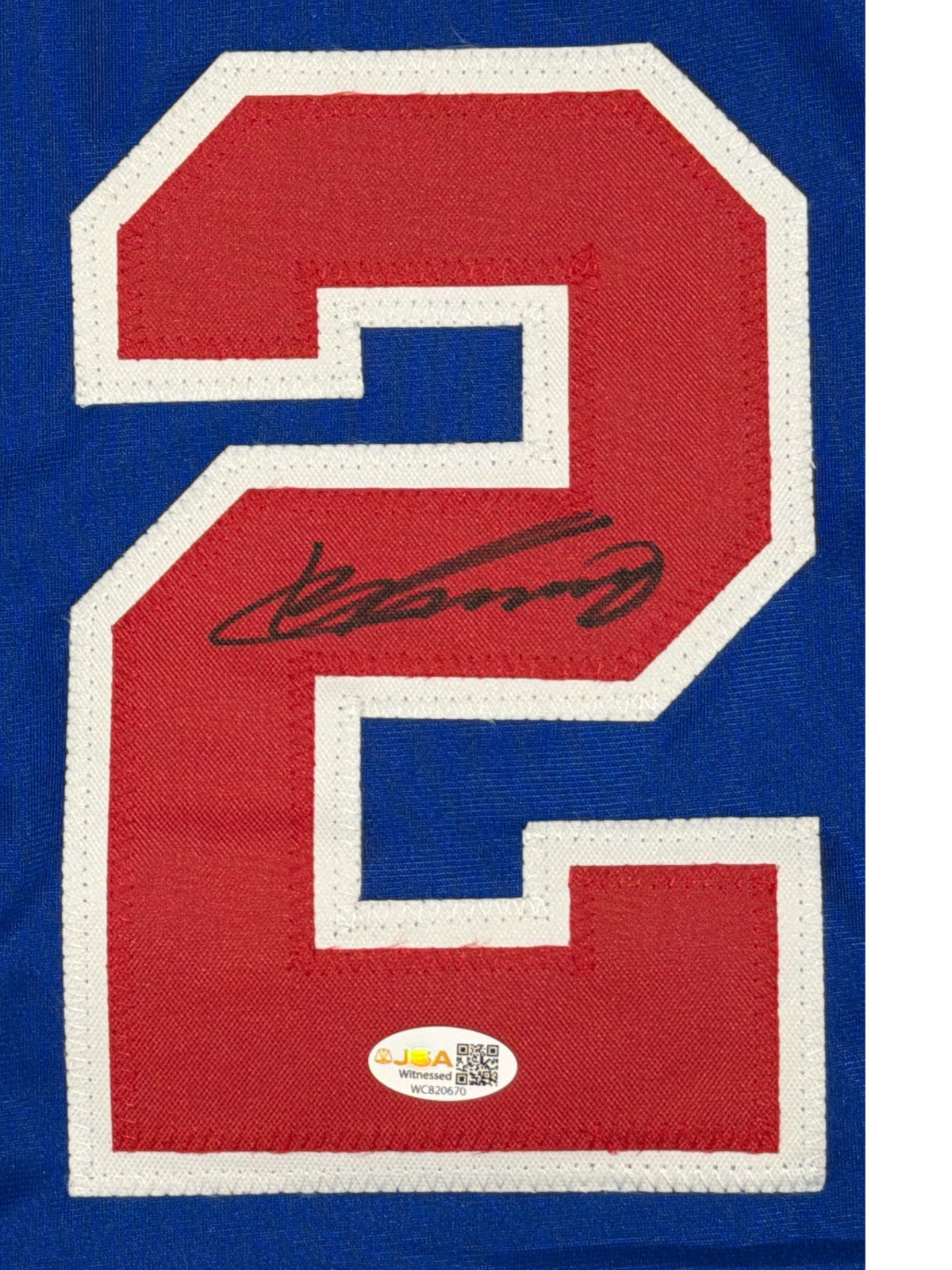 Vladimir Guerrero Autographed Montreal Expos Custom Jersey