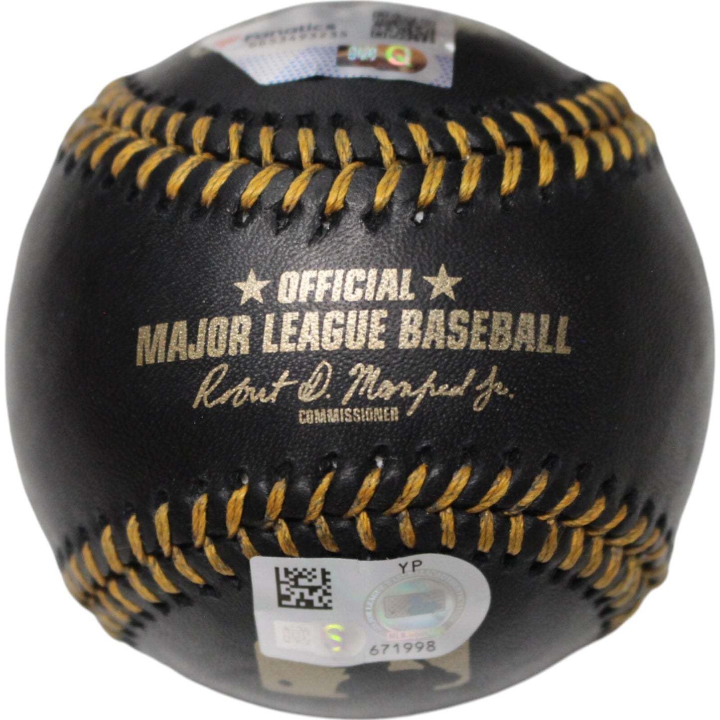 Gerrit Cole Autographed New York Yankees OML Black Baseball