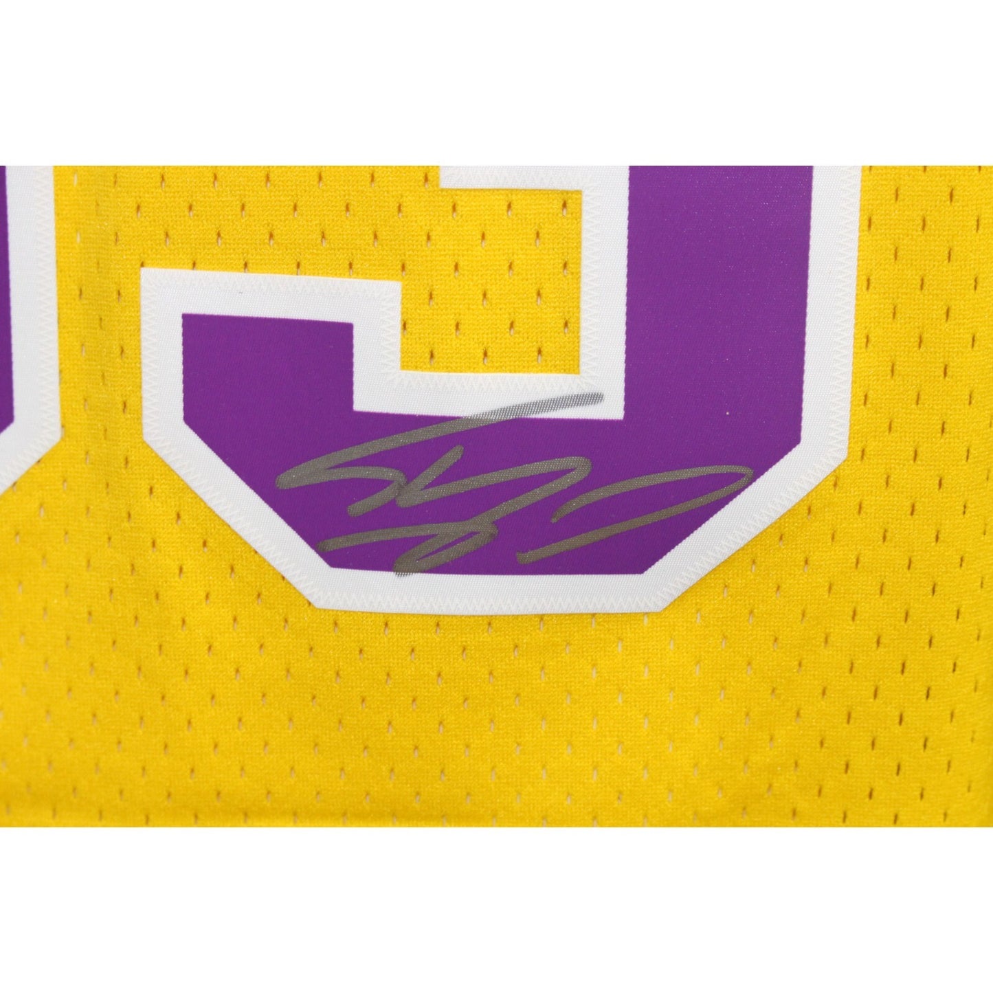 Shaquille O'Neal Signed LSU Tigers Mitchell & Ness Basketball Jersey