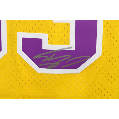 Shaquille O'Neal Signed LSU Tigers Mitchell & Ness Basketball Jersey