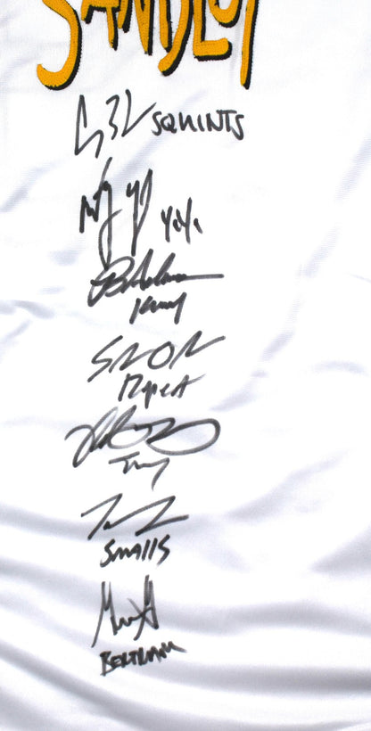 The Sandlot Cast Autographed Multi-Signed Custom Jersey