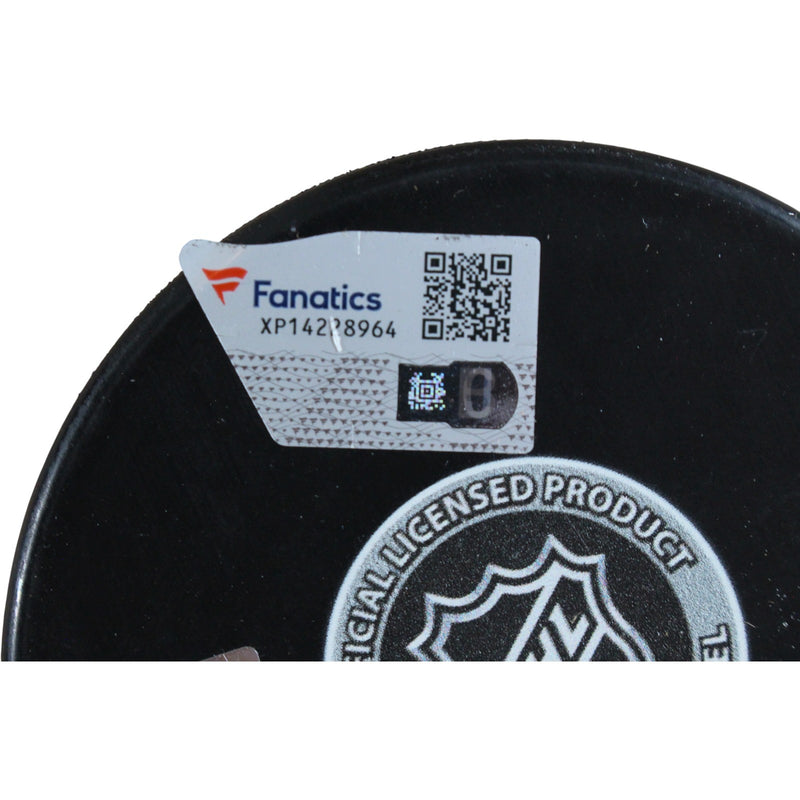 Patrick Maroon Autographed Chicago Blackhawks Logo Hockey Puck