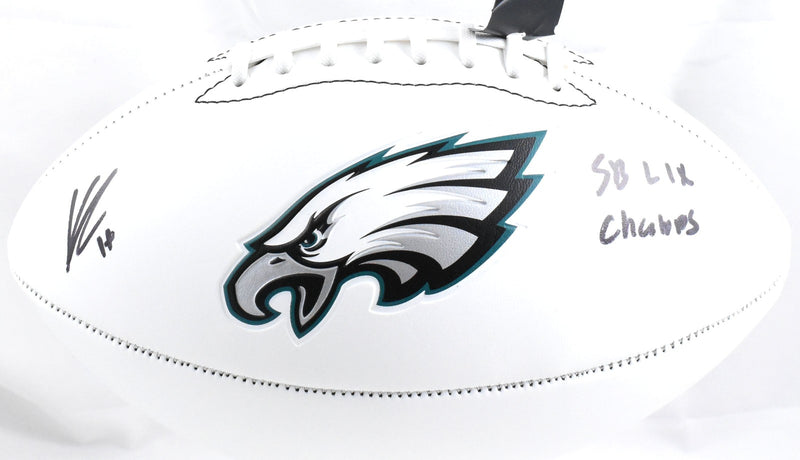 Kenneth Gainwell Signed Philadelphia Eagles Logo Football - SB Champs