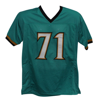 Tony Boselli Autographed Jacksonville Jaguars Custom Football Jersey