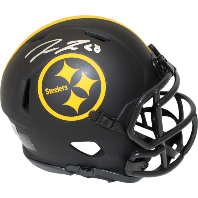 Pat Freiermuth Pittsburgh Steelers Signed Eclipse Mini Helmet Beckett