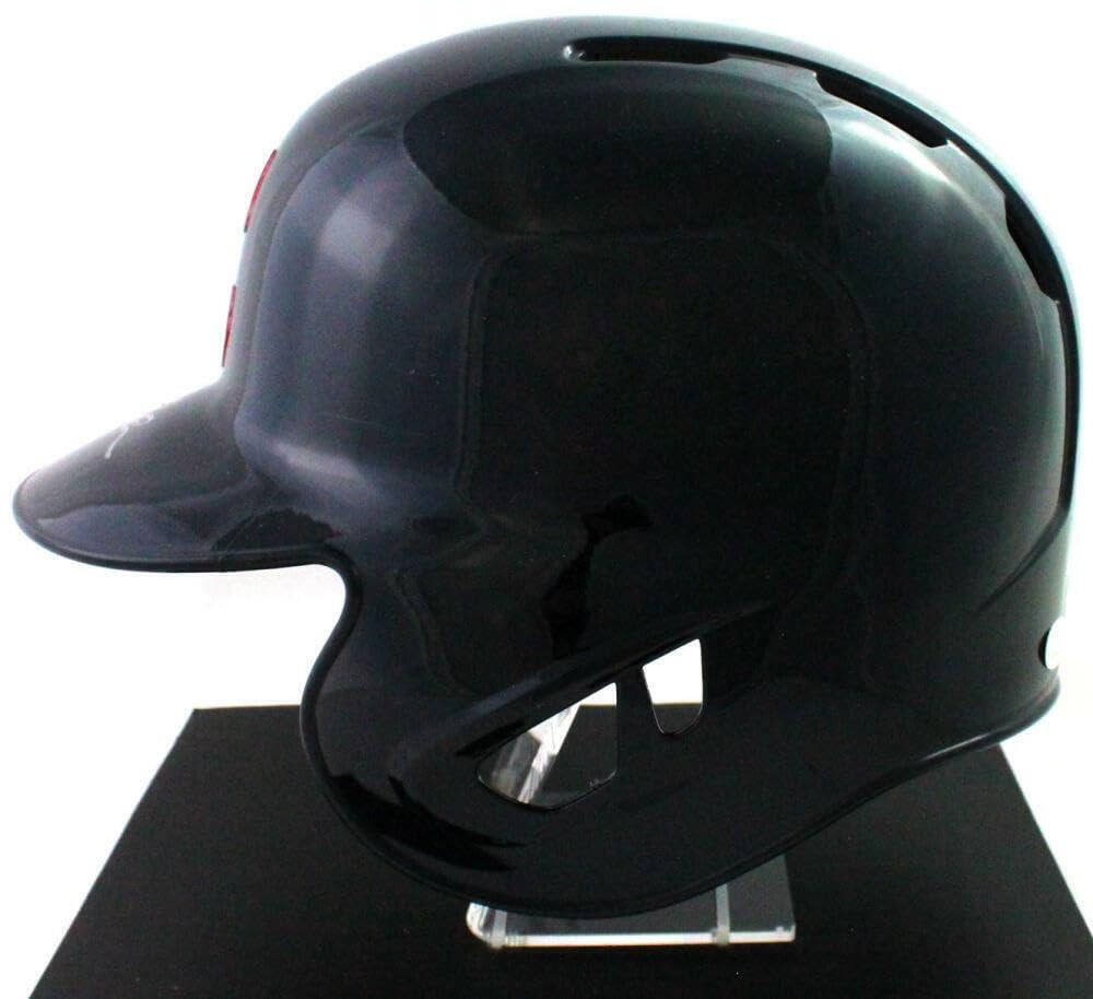 Charlie Sheen Signed Cleveland Indians Replica Batting Helmet