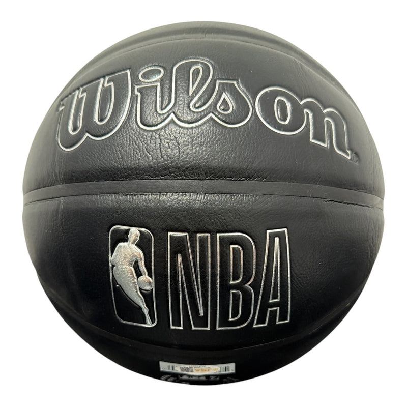 Charlie Ward Signed New York Knicks Black Wilson NBA Basketball