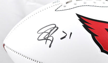 Patrick Peterson Signed Arizona Cardinals Logo Football