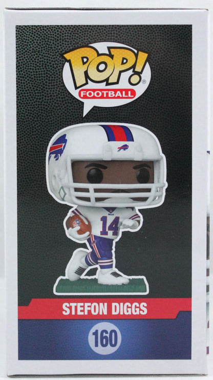 Stefon Diggs Signed Buffalo Bills Funko Pop Figurine #160