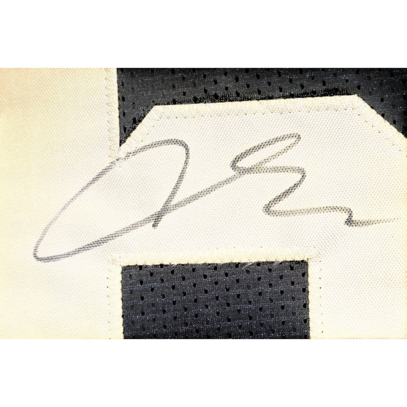 Aidan O'Connell Autographed College Style Black Jersey (Beckett Witness)
