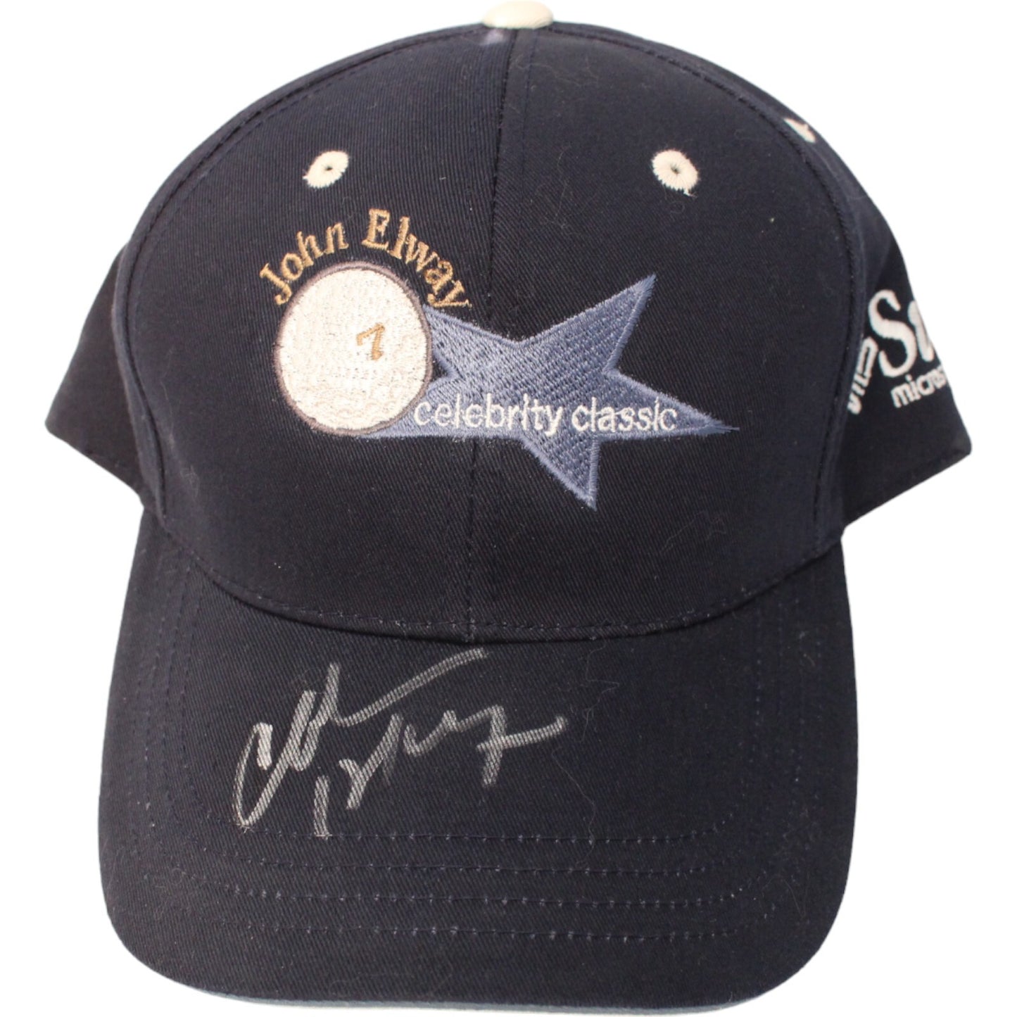 Charles Barkley Autographed Celebrity Classic Adjustable Hat