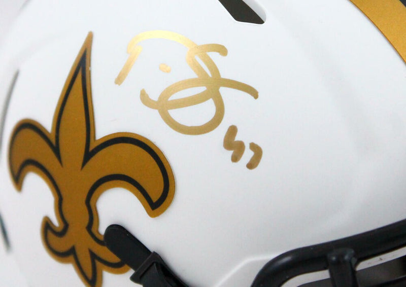 Darren Sproles Signed New Orleans Saints Lunar Speed Mini Helmet