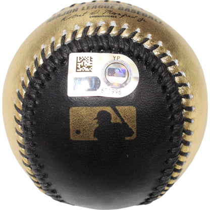 Gerrit Cole Autographed New York Yankees Black and Gold MLB Baseball