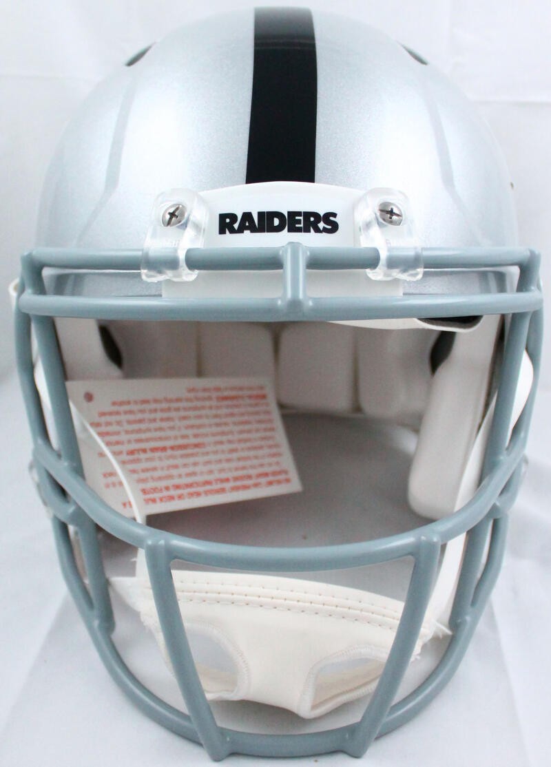 Josh Jacobs Signed Las Vegas Raiders Full Size Speed Authentic Helmet