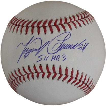 Miguel Cabrera Signed Detroit Tigers Baseball with 511 HR Inscription BAS