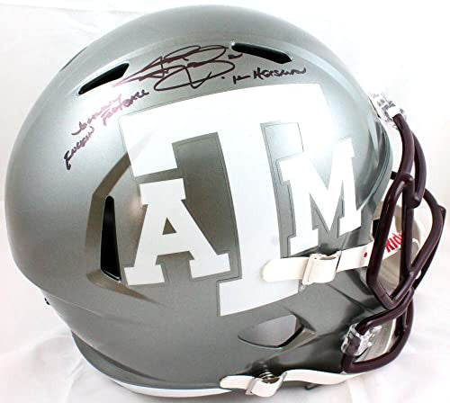 Johnny Manziel Signed Texas A&M Aggies Flash Speed Full Size Helmet