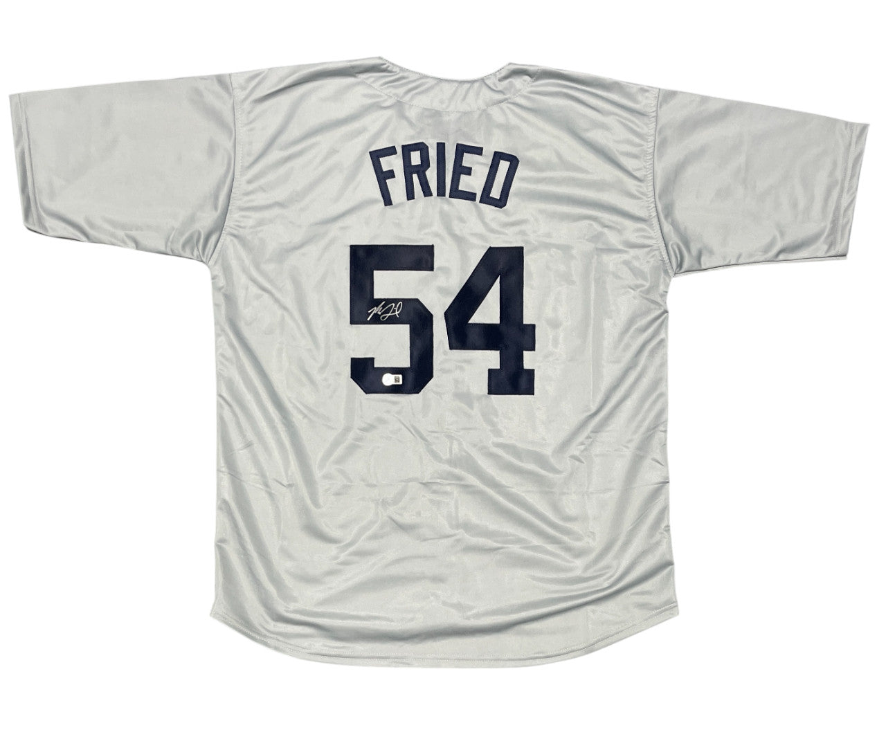 Max Fried Signed New York Yankees Custom Baseball Jersey