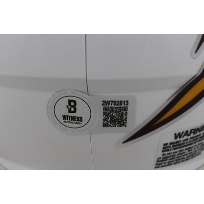 Jordyn Tyson Autographed Arizona State Sun Devils White Mini Helmet