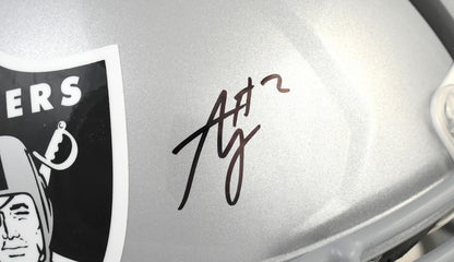 Ashton Jeanty Signed Las Vegas Raiders Full Size Speed Authentic Helmet
