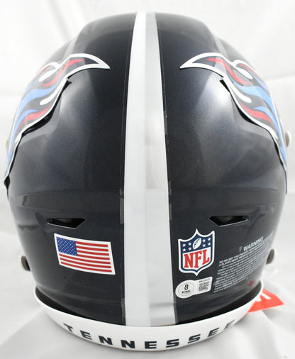 Vince Young Autographed Tennessee Titans Full Size Riddell Speedflex Helmet