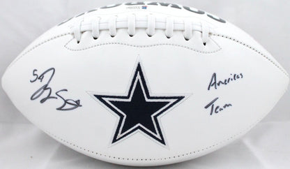 Jaylon Smith Signed Dallas Cowboys Logo Football - America's Team