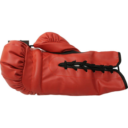 Roberto Duran Autographed Red Everlast Boxing Glove (BAS COA)