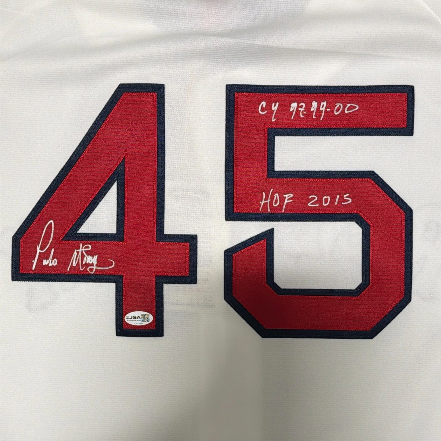 Pedro Martinez Signed Boston Red Sox Mitchell & Ness Authentic Jersey